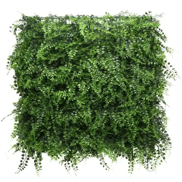 artificial grass plant walls, forest themed plant wall. Fern style living wall.